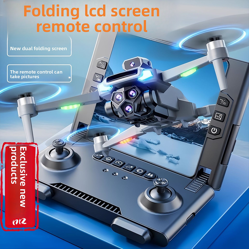 Foldable M66 RC Drone with 4.5 - Drone Controller Screen のレビューと価格