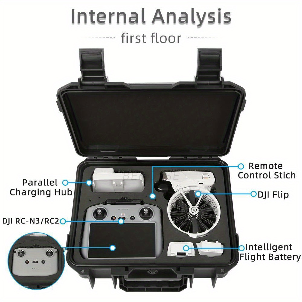 For DJI Flip hard-shell storag - Drone Hard Shell Case のレビューと価格