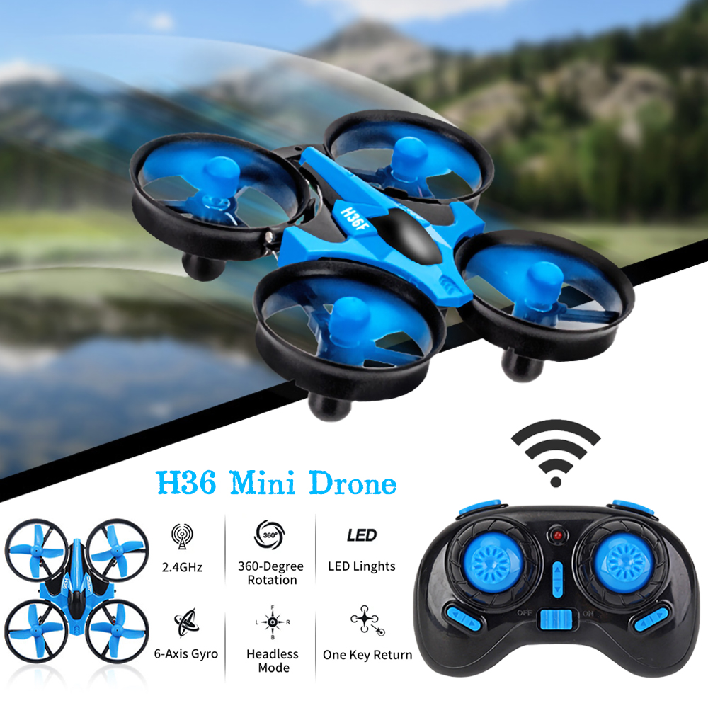 JJRC H36 Mini Rc Drone 4ch 6-A - Drone Remote Controller Lanyard のレビューと価格