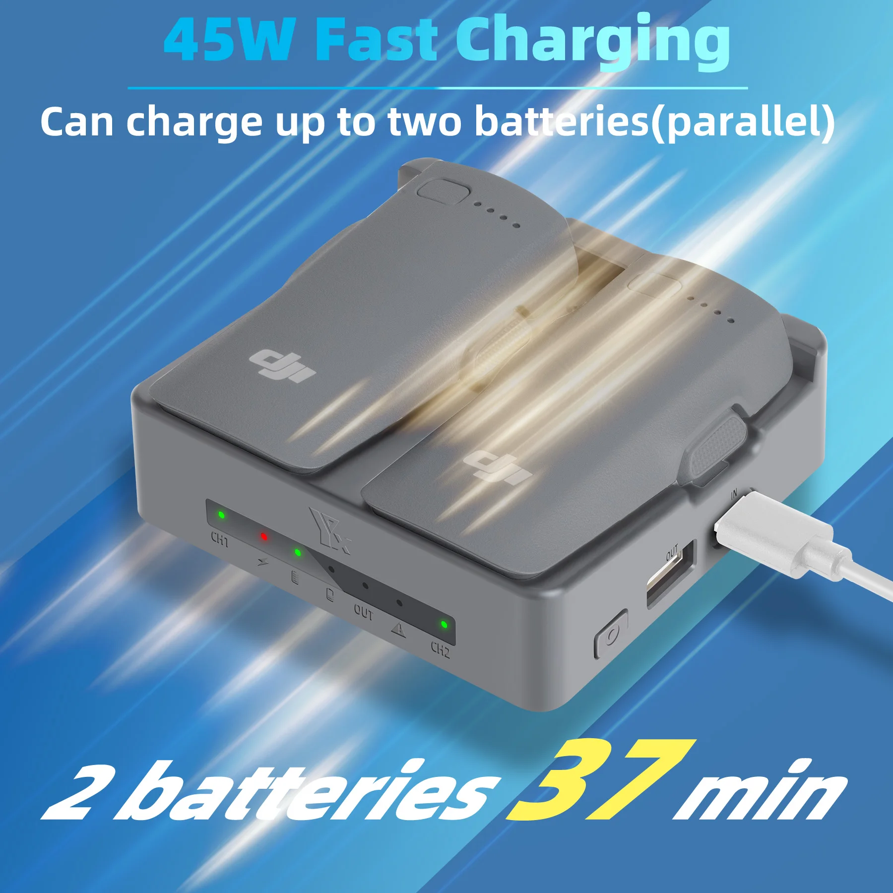 NEO 2 Fast Charging Hub Batter - Drone Charging Hub のレビューと価格