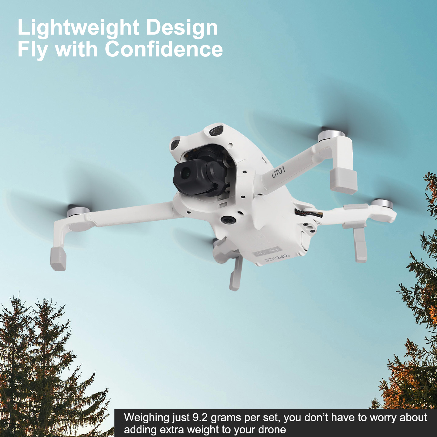 Landing Gear Extender for DJI  - Drone Landing Pad のレビューと価格