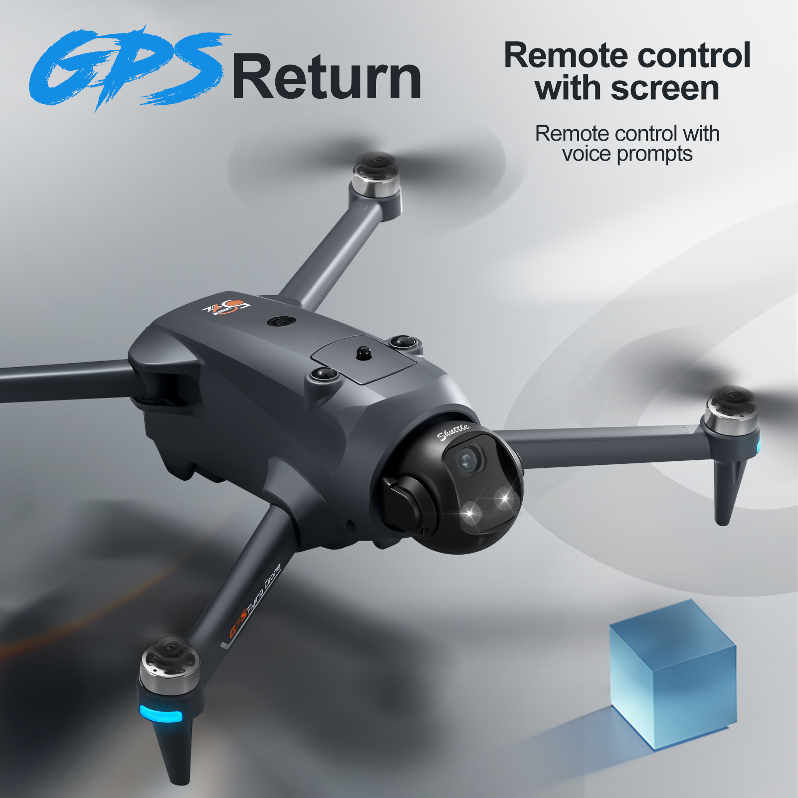 YL059 FPV GPS Quadcopter Drone - Drone Beacon Light のレビューと価格