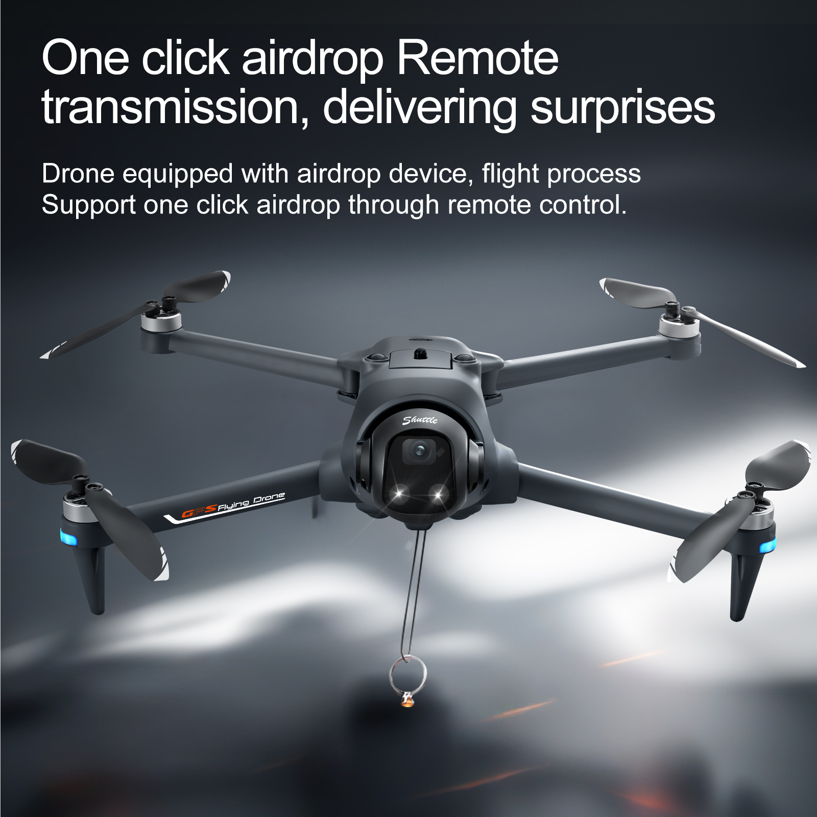 YL059 FPV GPS Quadcopter Drone - Drone Beacon Light のレビューと価格