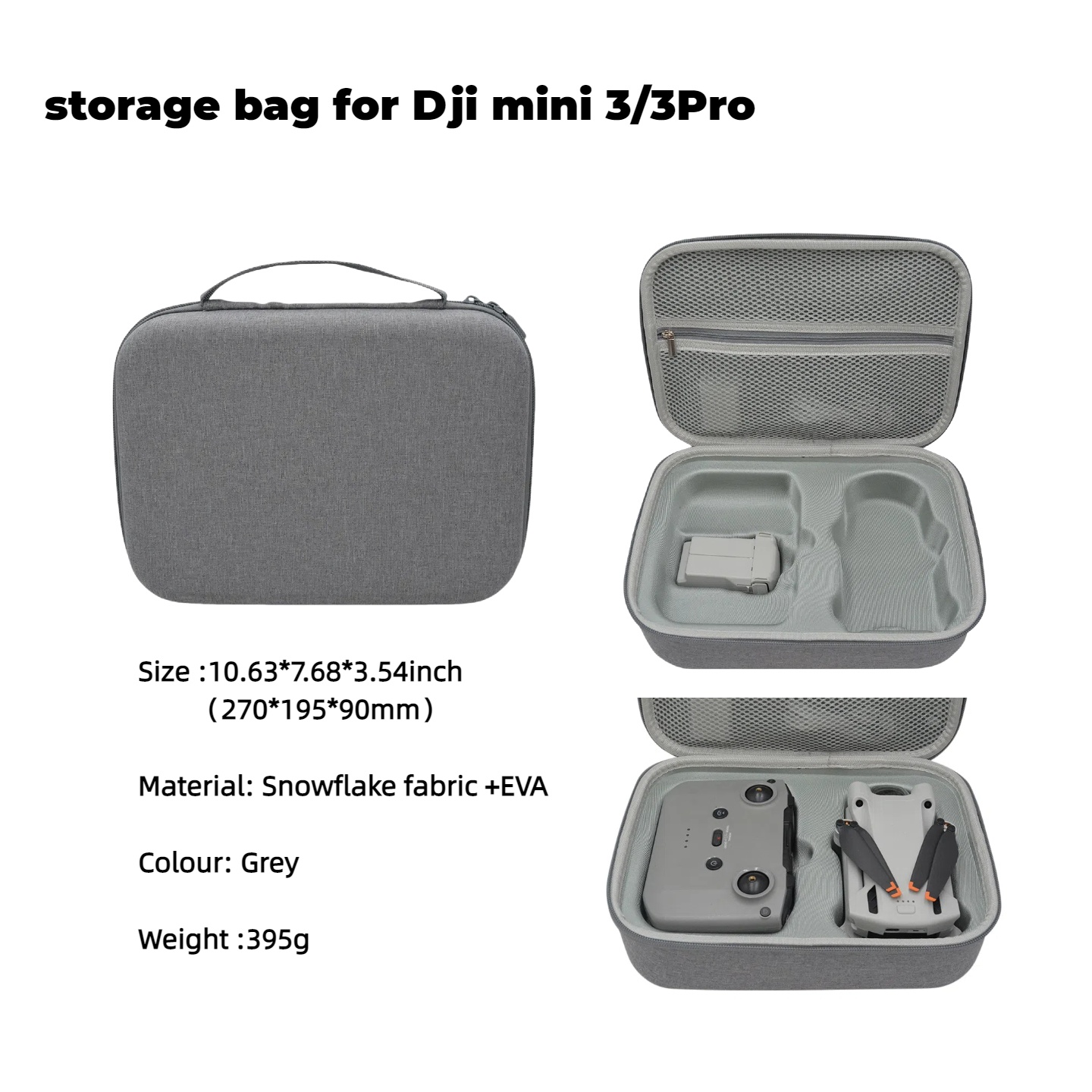 Hard EVA Drone Bag For DJI Min - Drone Controller Hood のレビューと価格