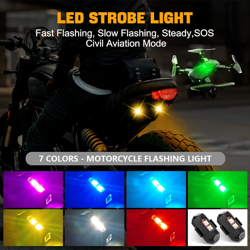 Universal Strobe Light for Mot - Drone Strobe Light のレビューと価格