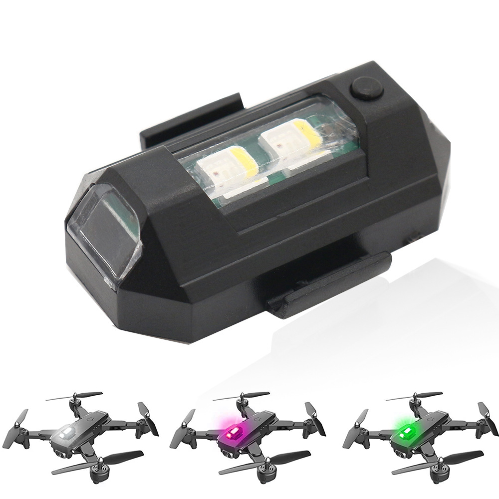 Motorcycle LED RGB Warning Lig - Drone Strobe Light のレビューと価格