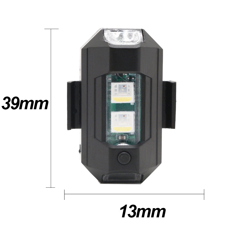 Motorcycle LED RGB Warning Lig - Drone Strobe Light のレビューと価格