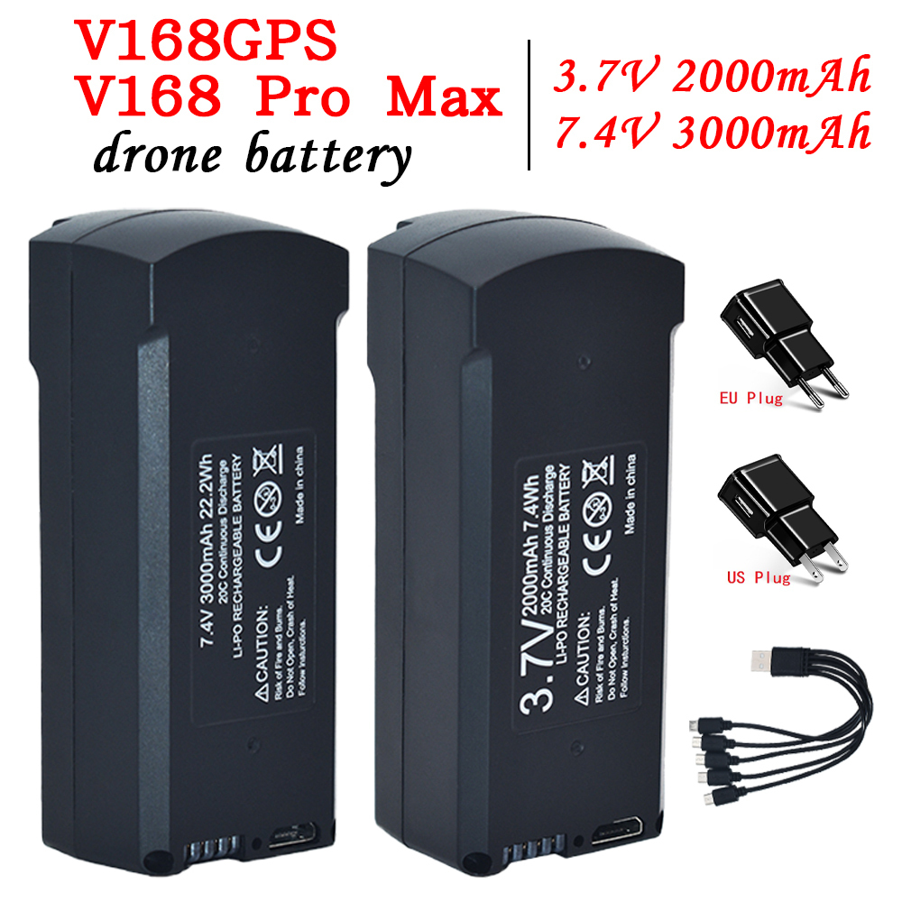 GPS V198 7.4V 3000mAh Battery  - Drone Power Bank のレビューと価格
