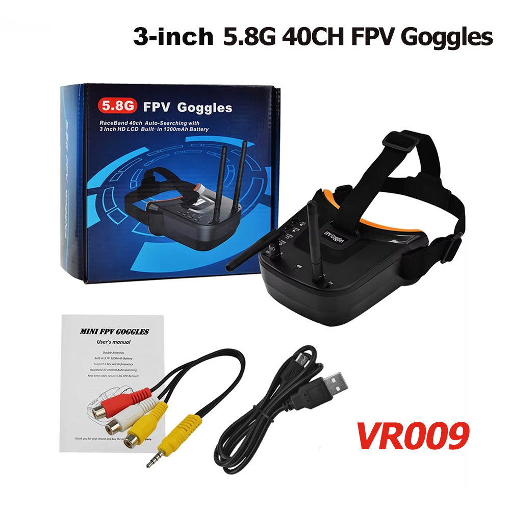 VR009 FPV Video Goggles 3Inch  - Drone Controller Screen のレビューと価格