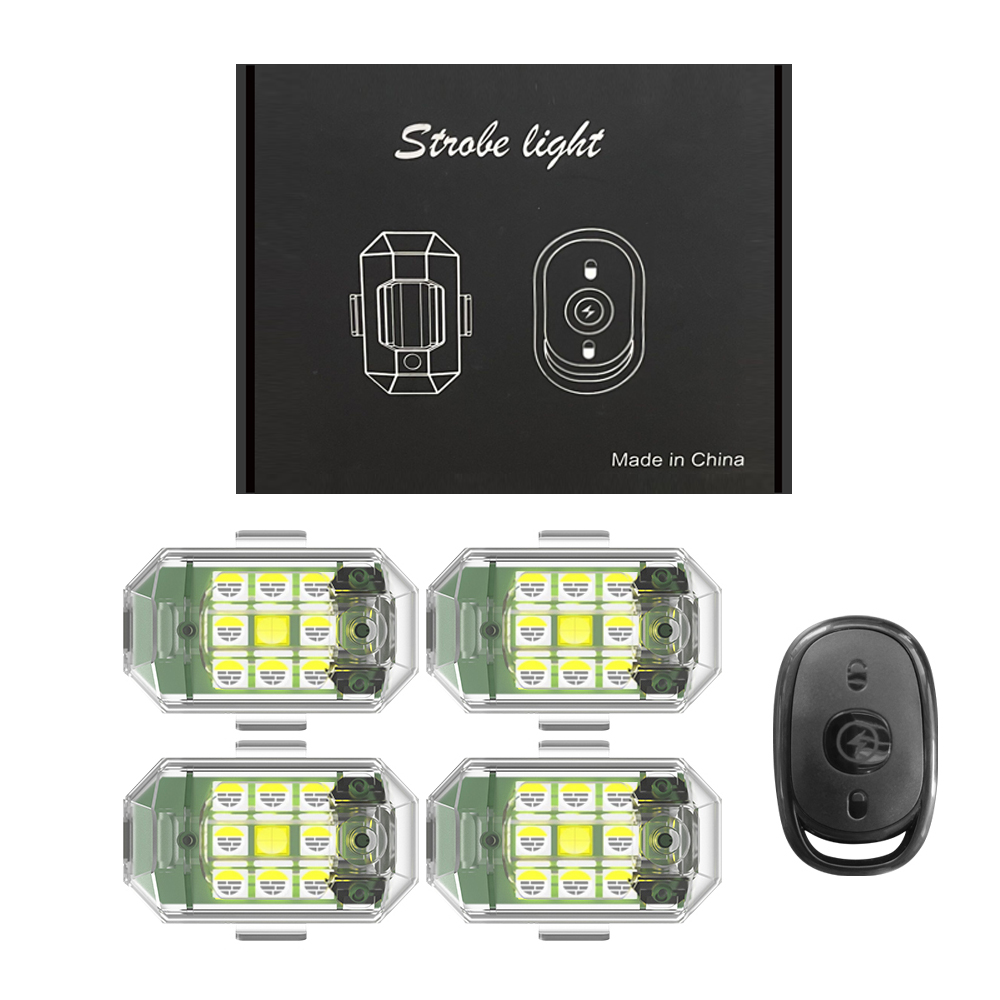 1/2/4pcs Wireless LED Drone St - Drone Beacon Light のレビューと価格