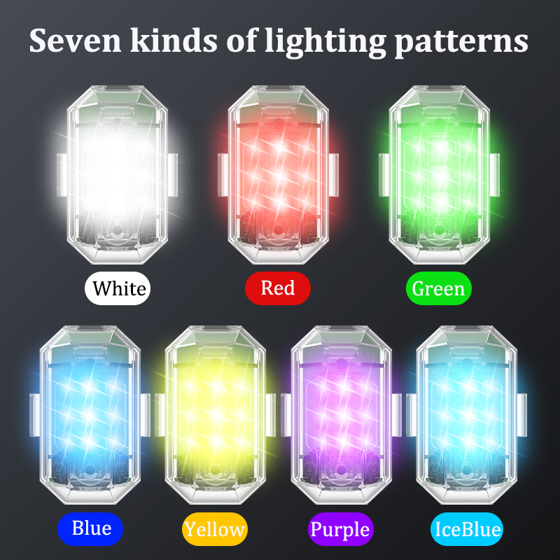 1/2/4pcs Wireless LED Drone St - Drone Beacon Light のレビューと価格